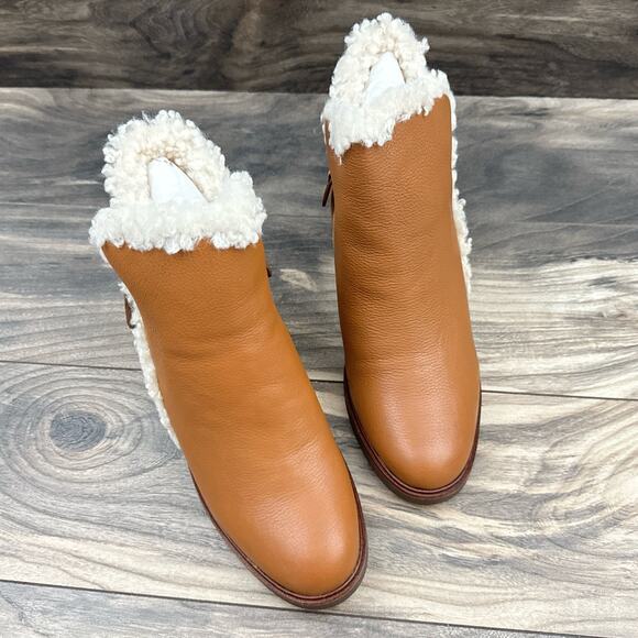 NIB Gentle Souls by Kenneth Cole 9M Best 65MM Zip Bootie Cozy Ankle Boots - Picture 2 of 11